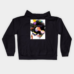 Nonbinary design Kids Hoodie